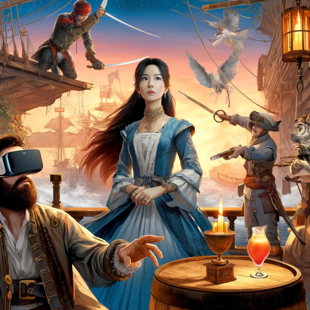 海賊女王の秘話がVRで蘇る！ルーシー・リュー主演の新作ゲーム発売 - innovaTopia - （イノベトピア）