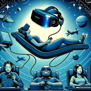 MetaのQuestヘッドセット、横になりながらVR体験可能に！