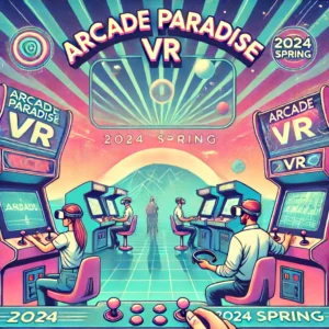 「Arcade Paradise VR」2024年春、Questでの発売決定！- 時代を超えたアーケード経営体験がVRで蘇る