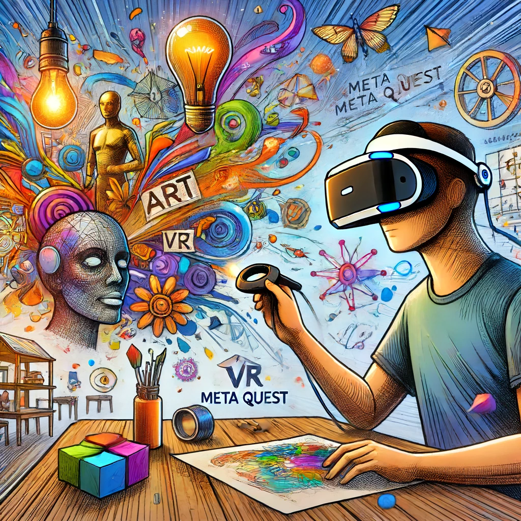 "Meta Questで革新的なアート体験、Gesture VRがアーティストの創造性を解放" - innovaTopia - （イノベトピア）