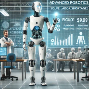 巨額資金調達で進化する人型ロボット「Figure 01」、労働力不足解消への期待高まる