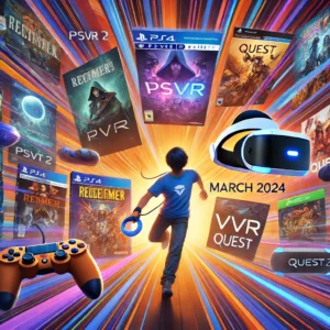 2024年3月、VRゲーム新作ラッシュ！PSVR 2、Quest、PC向け多彩なタイトル発表
