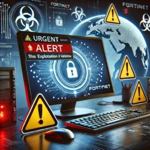 緊急警告: Fortinetの重大な脆弱性が攻撃者に悪用される