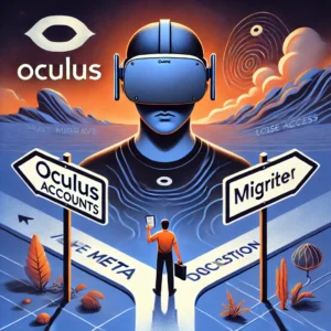Meta、Oculusアカウント削除を発表！ユーザーは移行か失うかの選択迫られる