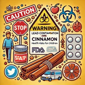 FDA、鉛汚染シナモンの廃棄を呼びかけ – 子供の健康リスクに警鐘