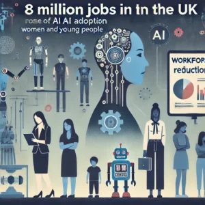 イギリス、AI導入で800万職が消失の危機、女性・若者最も影響大