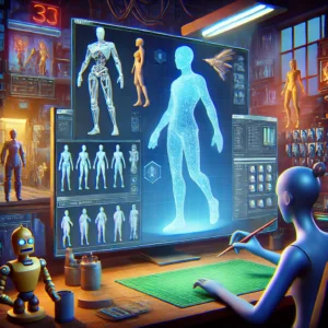 AIが生み出す無限の可能性：3Dキャラクター自動生成でゲーム世界が変革