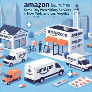 Amazon、処方薬の当日配達サービスをNYとLAで開始、年末までに全国展開へ