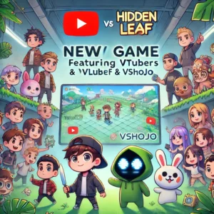 VTuberが主役の新ゲーム開発、Hidden LeafとVShojoがタッグ