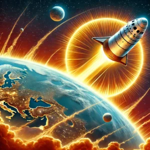 SpaceX Starshipの再突入で珍しい橙色光景、プラズマ現象が鍵