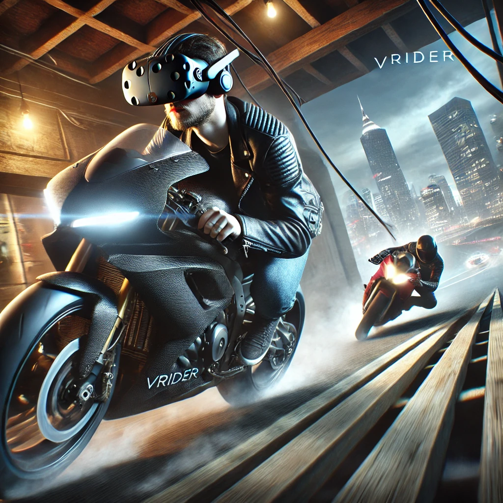 VRIDERが変革をもたらす！リアルなバイクレース体験をVRで - innovaTopia - （イノベトピア）