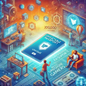 Immutable Passportがゲーム界に革新、20万ユニークゲーマーを獲得