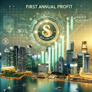 シンガポールSea Limited、初の年間利益達成で株価上昇！
