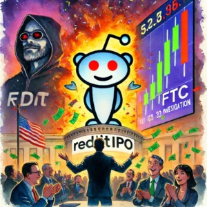 Reddit株価、IPO後の急騰続く：投資家の期待とFTCの調査の狭間で