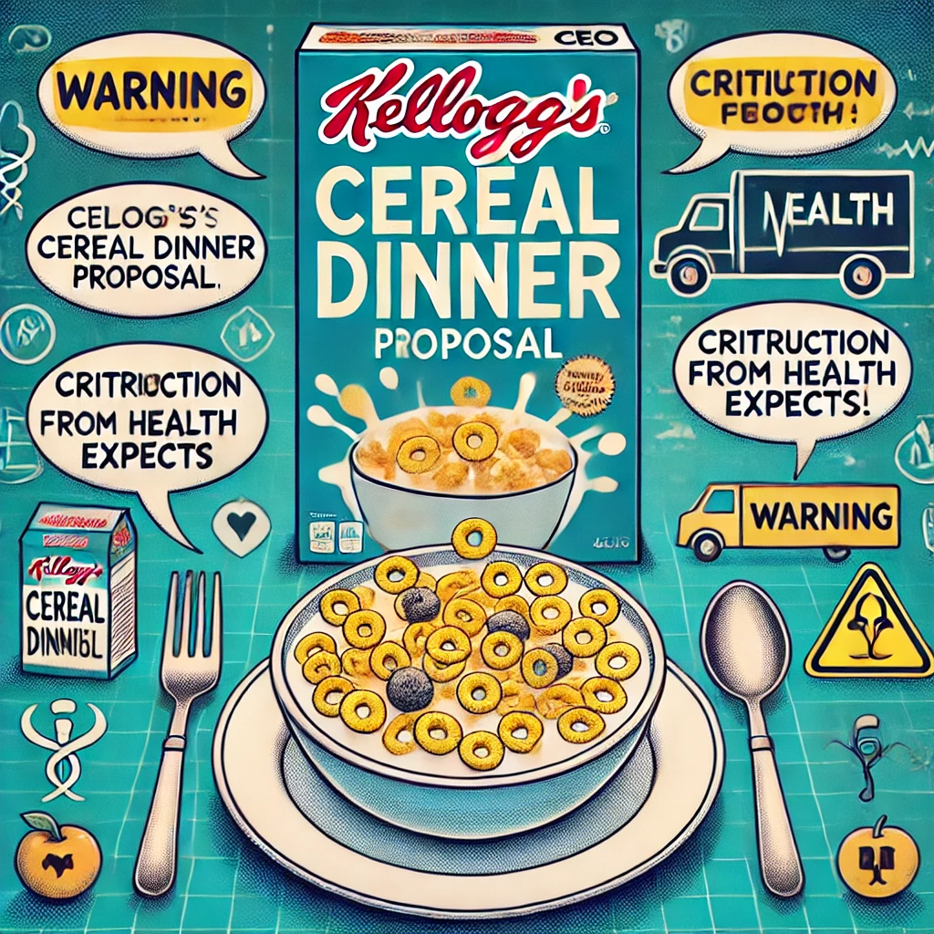 ケロッグCEOの夕食シリアル提案、食品医療専門家から批判の嵐 - innovaTopia - （イノベトピア）