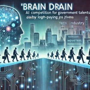 AI人材争奪戦：政府の低給与が引き起こすブレインドレインの危機