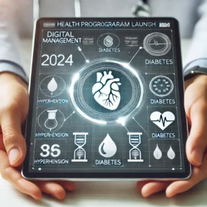 高血圧・糖尿病患者向けデジタル健康管理プログラム、2024年開始予定