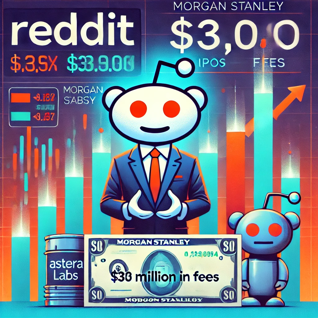 RedditとAstera LabsのIPO成功、Morgan Stanleyが手数料3700万ドル獲得へ - innovaTopia - （イノベトピア）