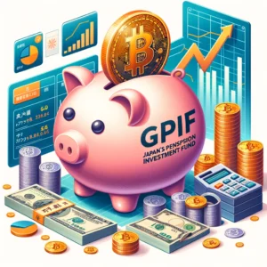 日本のGPIF（国家年金基金）、ビットコイン投資の可能性探る：1.4兆ドル基金の新戦略