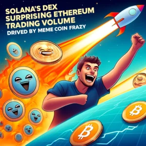 SolanaのDEX、Ethereumを取引量で上回る – ミームコイン熱狂が火付け役