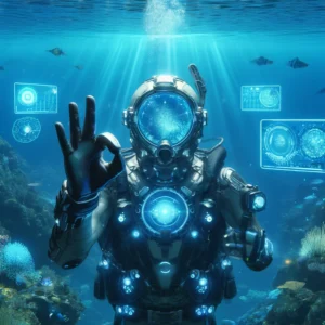 水中コミュニケーション革新！「e-glove」でダイバーがジェスチャーをメッセージに変換