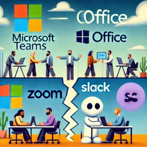 Microsoft、TeamsとOffice分割でZoomとSlackに追い風