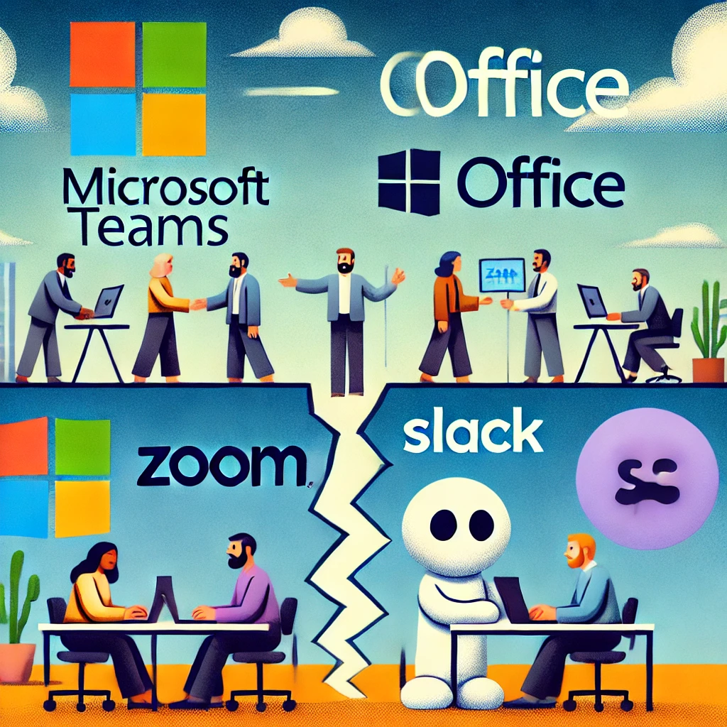 Microsoft、TeamsとOffice分割でZoomとSlackに追い風 - innovaTopia - （イノベトピア）
