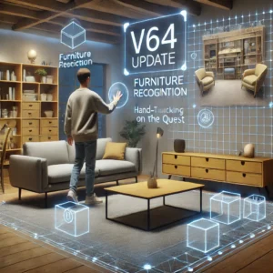 Quest v64アップデート、家具認識と手の追跡革新を導入