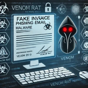 請求書フィッシング詐欺を通じた複雑なマルウェア攻撃が発覚、Venom RAT含む多種配信