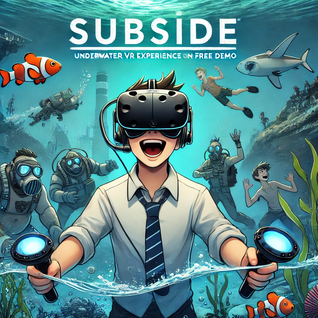 水中VR体験「Subside」がSteamで話題沸騰、無料デモ公開中！ - innovaTopia - （イノベトピア）