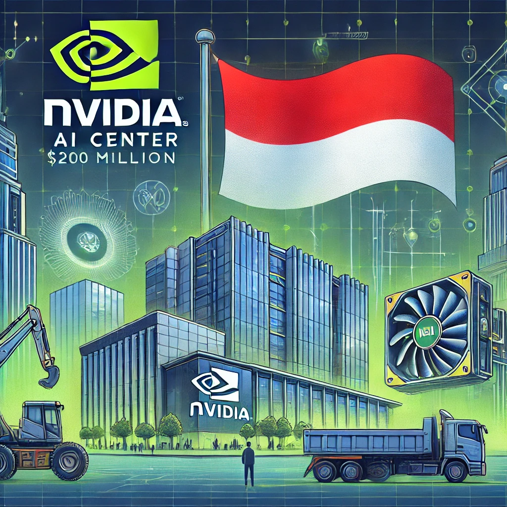 Nvidia、インドネシアにAIセンター建設へ - 2億ドル投資で技術進歩加速