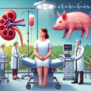 遺伝子編集豚の腎臓移植、54歳女性が新たな希望を見出す