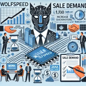 半導体企業Wolfspeedに売却要求、Jana Partnersが株主価値向上を迫る