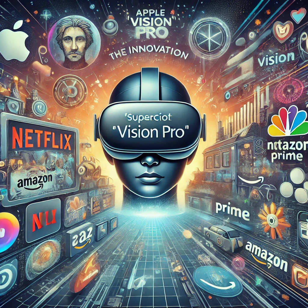 「Supercut革新：Apple Vision ProでNetflixとAmazon Primeの視聴が進化」 - innovaTopia - （イノベトピア）