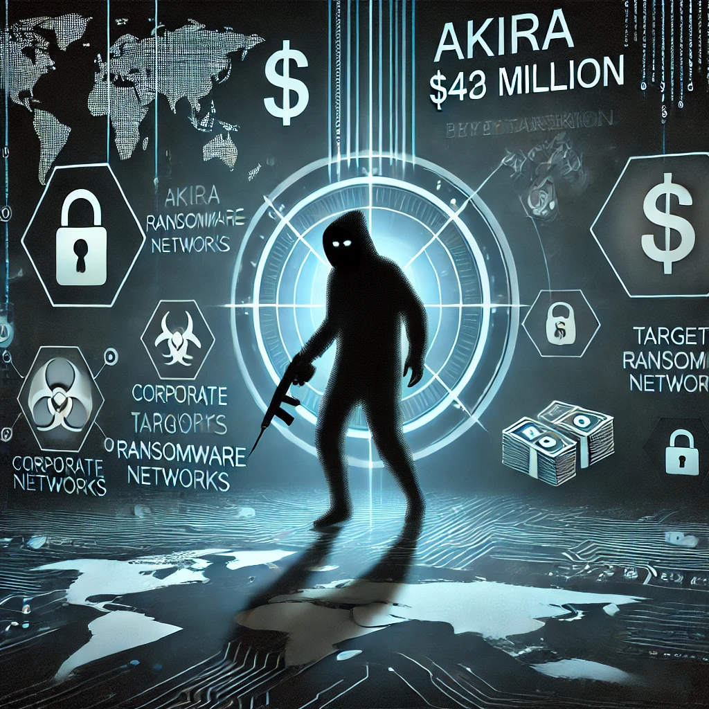 Akiraランサムウェアが4200万ドル荒稼ぎ、企業ネットワークを狙う - innovaTopia - （イノベトピア）