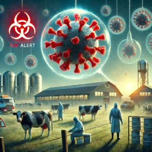 H5N1ウイルス、牛から人への感染確認で公衆衛生に警鐘