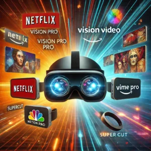 「Supercut登場: NetflixとPrime VideoをVision Proで楽しむ新アプローチ」