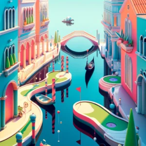 ヴェネツィアへのバーチャル旅行、Walkabout Mini Golfが新コースを発表