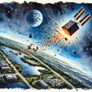 宇宙ゴミの衝突警報：フロリダの家屋にISS由来のバッテリーが落下か