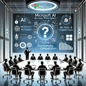 MicrosoftのAIアクセス原則発表、競争促進への疑問符