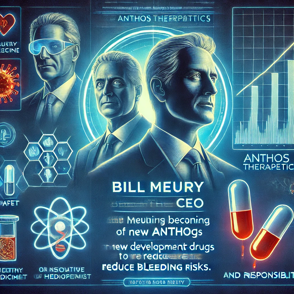 Bill Meury、Anthos TherapeuticsのCEOに就任：出血リスク低減の新薬開発に期待高まる - innovaTopia - （イノベトピア）
