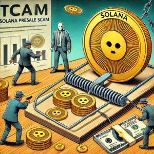 “Solanaプレセール詐欺、投資家を狙う半数が偽物”