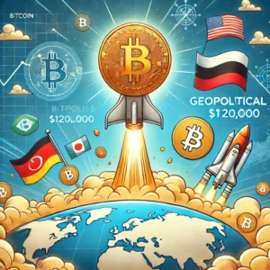 ビットコイン、地政学的要因で12万ドルへの急騰か？専門家が見解