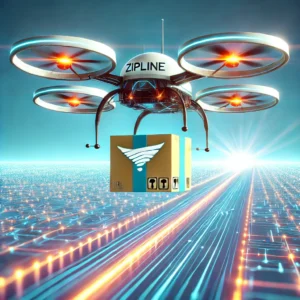 自律型ドローンZipline、配送回数100万回を突破！