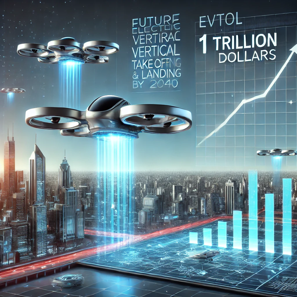 eVTOL市場、2040年に1兆ドル到達の可能性：JPMorgan予測 - innovaTopia - （イノベトピア）