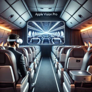 空の上の映画館体験、Apple Vision Proの光と影