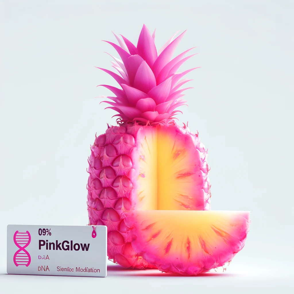 ピンクパイナップル登場！遺伝子組み換えでSNS映えと健康促進を実現 - innovaTopia - （イノベトピア）