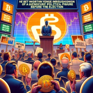 暗号通貨コミュニティが注目、トランプ選挙前刑務所入り賭けに90万ドル