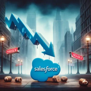 Salesforce株、2008年以降最悪の下落：収益予想未達による衝撃