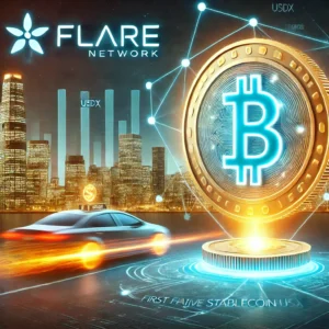 Flare上の初ネイティブステーブルコインUSDX、DeFi活動を加速